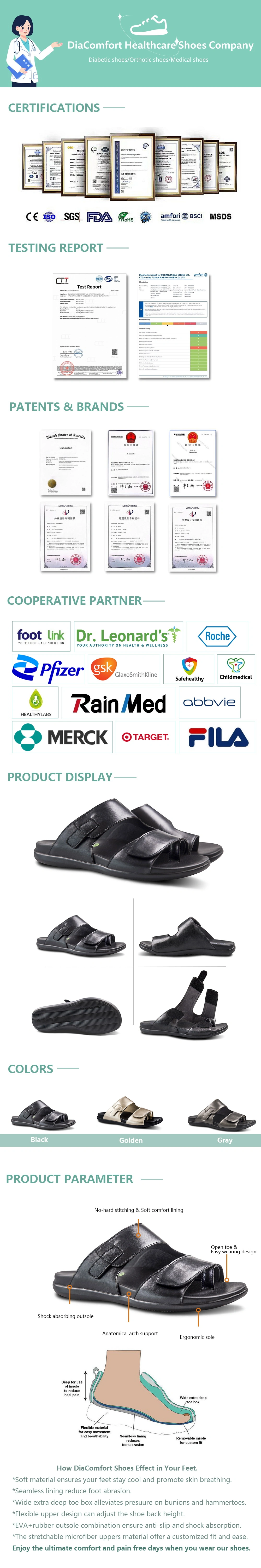 Orthopedeic Flat Feet Arab Sandal