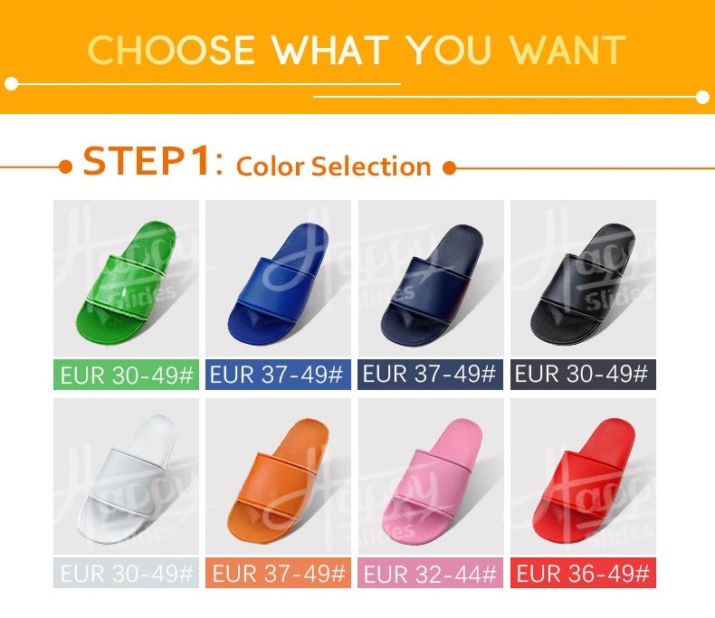 Happyslides Custom PVC Platform 2020 Sandals for Women and Ladies Slides Womens Slippers Sandals for Women′s Slides Sandals