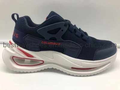 Scarpe da ginnastica da cricket alla moda da uomo con suola in gomma, scarpe da basket sportive